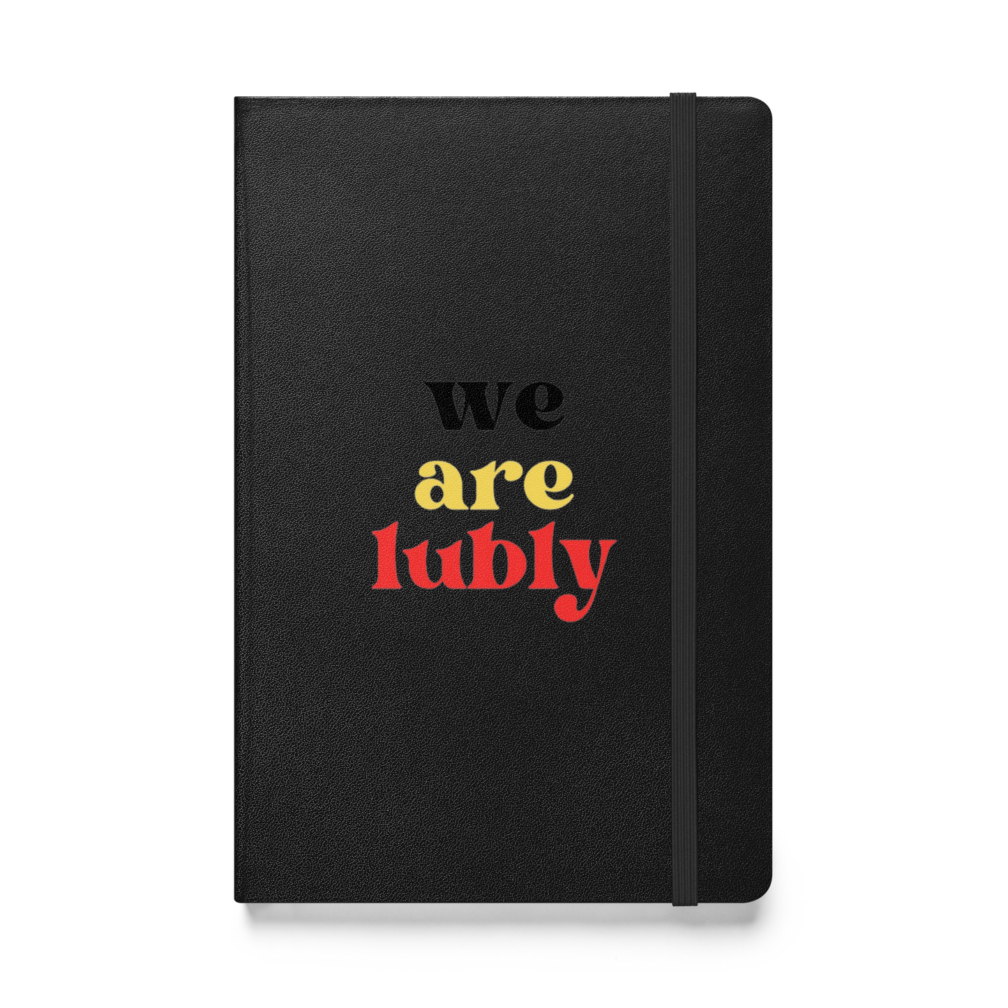 Hardcover bound notebook