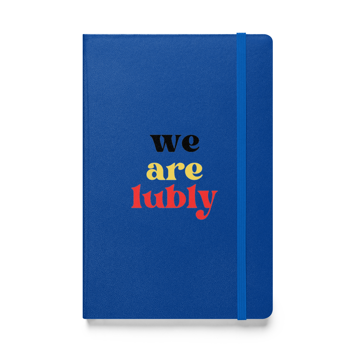 Hardcover bound notebook