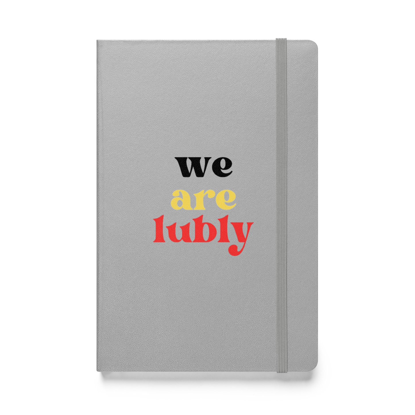 Hardcover bound notebook